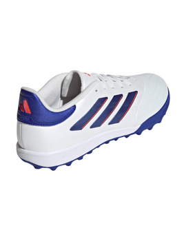 bota de fútbol adidas COPA PURE 2 LEAGUE Turf, blanco/azul