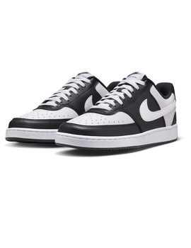 zapatillla mujer nike  COURT VISION LOW , negro/blanco