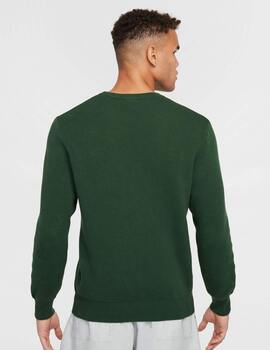 sudadera de punto hombre nike  CLUB MEN'S verde