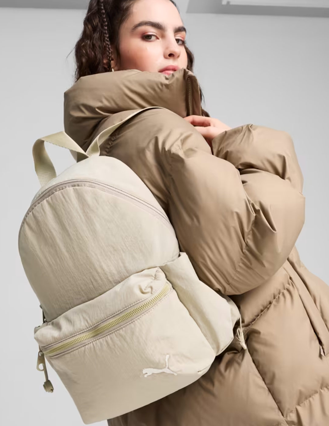 mochila puma ,OAK BRANCH, beige