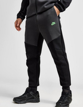 pantalón hombre nike  TECH FLEECE, negro/gris