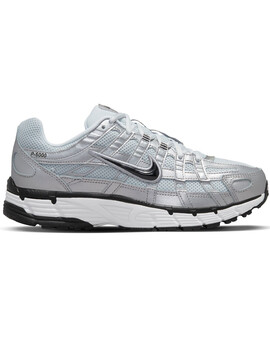 zapatilla mujer NIKE P-6000 , plata