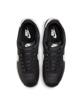 zapatilla hombre de piel, nike CORTEZ MEN'S,negro/blanco