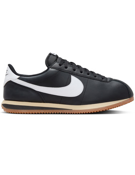 zapatilla hombre de piel, nike CORTEZ MEN'S,negro/blanco