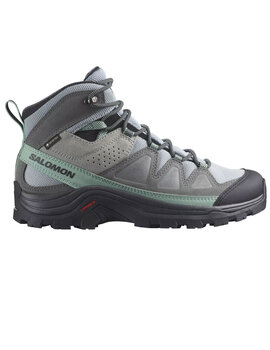 bota Salomon mujer Gore-Tex  QUEST ROVE, gris/celeste