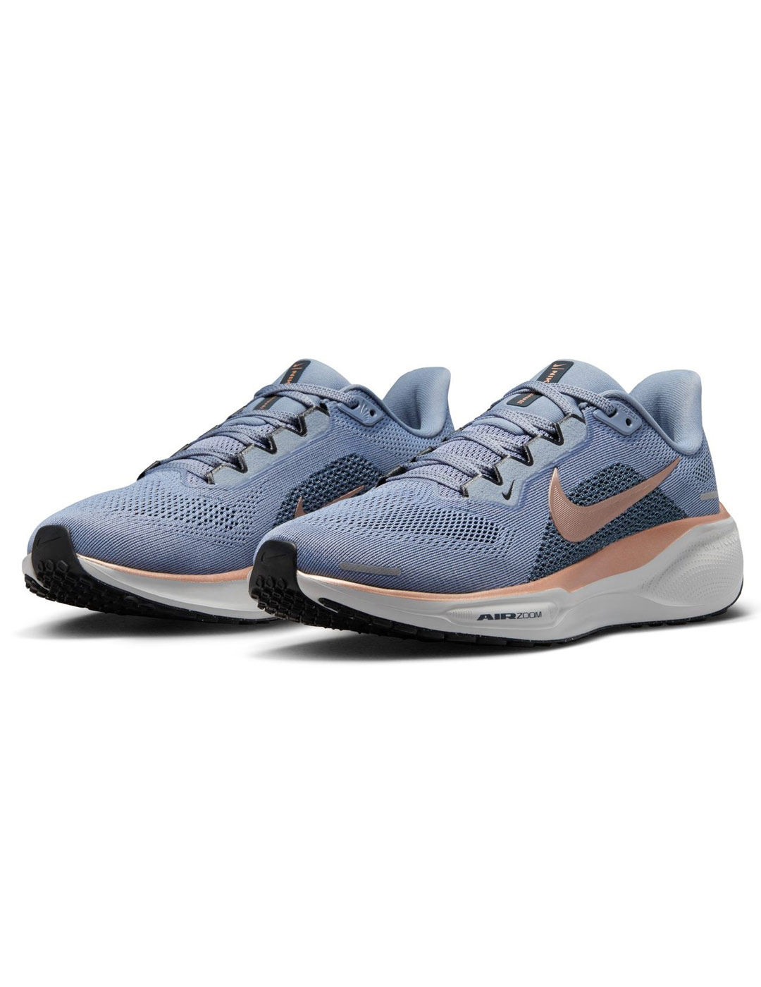 zapatilla running mujer nike  PEGASUS 4, gris/dorado