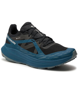 zapatilla salomon GORE-TEX hombre, ULTRA FLOW GTX, negro/azul