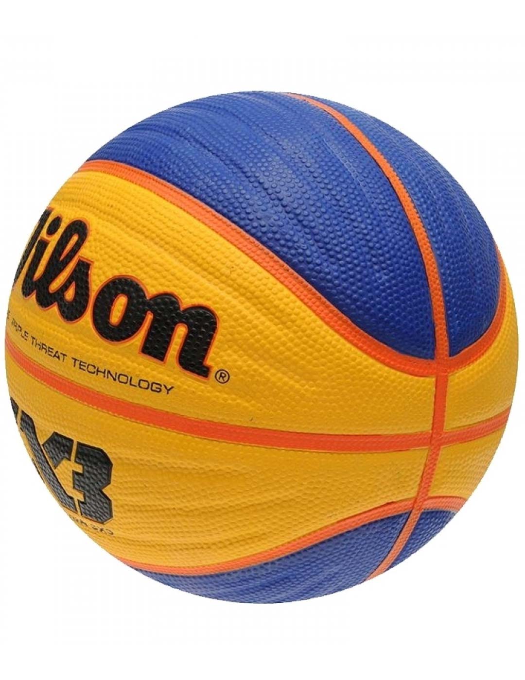 balón de baloncesto WILSON 3X3 , amarillo/azul