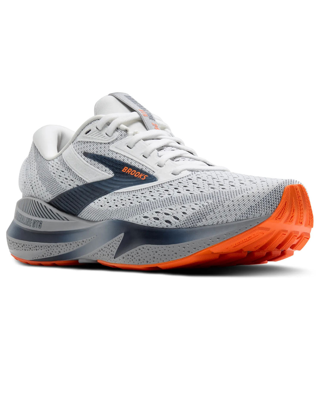 zapatilla running hombre control brooks ADRENALINE GTS 24, blanco