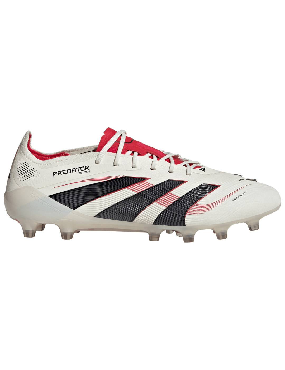 bota de futbol adidas PREDATOR ELITE AG blanco rojo