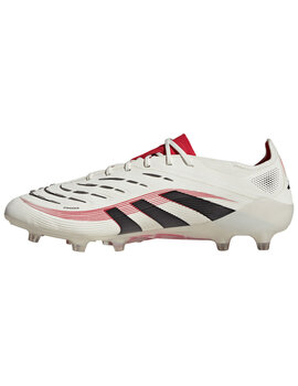 bota de fútbol adidas PREDATOR ELITE AG, blanco/rojo