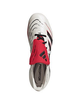 bota de fútobl adidas PREDATOR LEAGUE FT FG/MG, blanco rojo