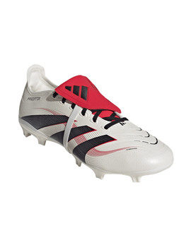 bota de fútobl adidas PREDATOR LEAGUE FT FG/MG, blanco rojo