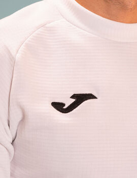 CAMISETA TERMICA JOMA BRAMA FLEECE BLANCO M/L