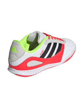 zapatilla adidas junior SUPER SALA III J, blanco/rojo/verde fluor