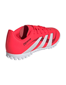 bota de fútbol adidas junior PREDATOR CLUB Turf, rojo/blanco