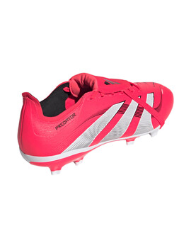 bota de fútbol adidas PREDATOR LEAGUE FG/MG lengüeta, rojo/blanco