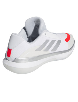 zapatilla baloncesto adidas  LEGENDS LOW, blanco/plata