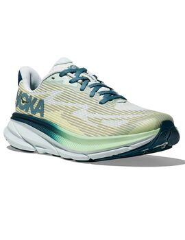 zapatilla running junior Hoka CLIFTON 9 verde