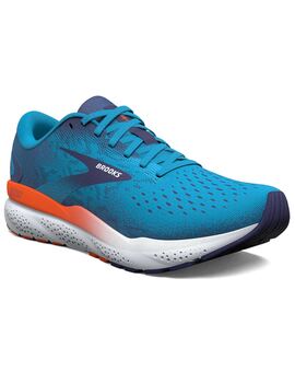 zapatilla running hombre Brooks GHOST 16, marino/naranja