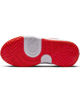 zapatilla baloncesto nike junior  TEAM HUSTLE D 11 blanco /rojo