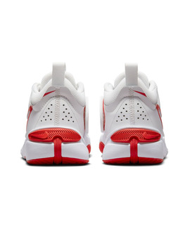 zapatilla baloncesto nike junior  TEAM HUSTLE D 11 blanco /rojo