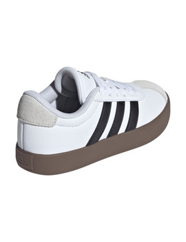 zapatilla adidas junior VL COURT 3.0 , blanco/negro