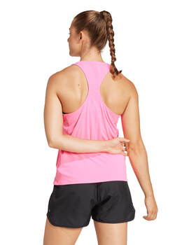 camiseta asas mujer adidas ADIZERO E TANK, rosa