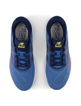 zapatilla running hombre New balance FRESH FOAM X EVOZ V4, azul