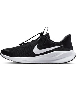 zapatilla running nike hombre cierre facil  REVOLUTION 7 , negro/blanco