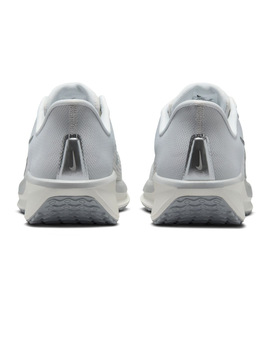 zapatilla running mujer nike QUEST 6 , blanco/plata