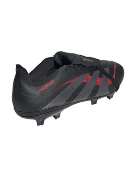 bota de fútbol adidas PREDATOR LEAGUE FT FG/MG, negro/rojo