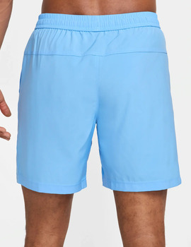 short hombre nike  FORM MEN'S DRI-FIT 7", azul