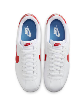 zapatilla hombre nike  CORTEZ , blanco/rojo