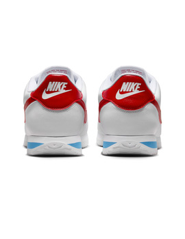 zapatilla hombre nike  CORTEZ , blanco/rojo