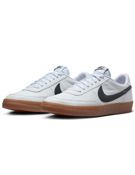 zapatilla hombre nike  KILLSHOT 2 piel, gris/blanco