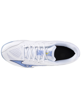 zapatilla Volley/balonmano mizuno THUNDER BLADE Z, blanco/azul