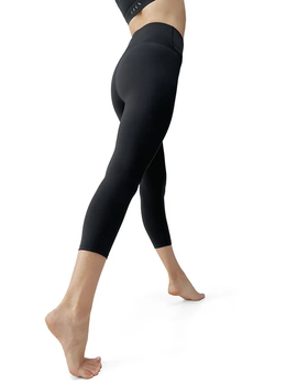 legging born living yoga CLEO, negro/blanco