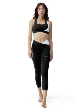 legging born living yoga CLEO, negro/blanco