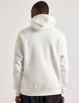 sudadera capucha nike, blanco roto