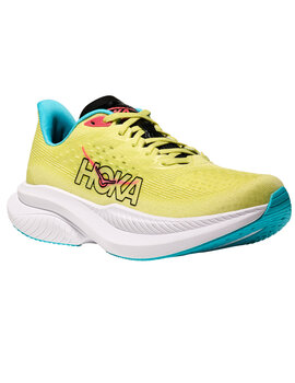 zapatilla running hombre Hoka MACH 6, amarillo