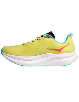 zapatilla running hombre Hoka MACH 6, amarillo