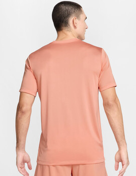 camiseta técnica hombre manga corta nike  DRI-FIT LEGEND, coral