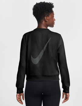 sudadera mujer cuello redondo nike  ONE WOMEN'S DRI-FIT, negro