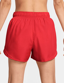 short running mujer nike  TEMPO  DRI-FIT MID-RISE, rojo