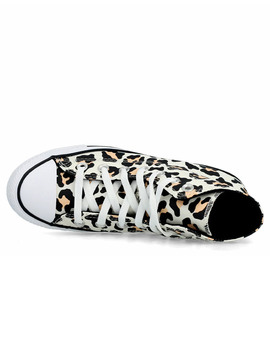 zapatilla converse chuck taylor HI,animal print