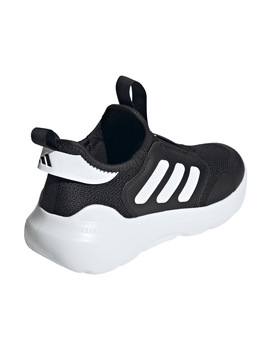 zapatilla sin cordones junior adidas TENSAUR COMFORT, negro/blanco