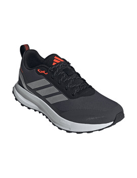 zapatilla hombre trail running RUNFALCON 5 TR, negro/gris