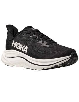 zapatilla running hombre Hoka CLIFTON 10, negro/blanco