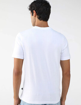 camiseta manga corta new balance hombre blanco